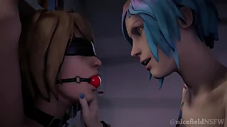 Life is Strange&colon; Transmitted to First BDSM Night &lpar;Max x Chloe&rpar; SFM animation
